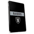NFL Las Vegas Raiders Black Performance Series Apple iPad Skin