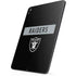 NFL Las Vegas Raiders Black Performance Series Apple iPad Pro Skin