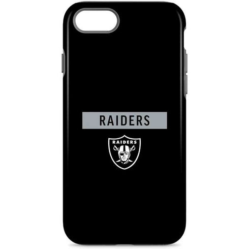 NFL Las Vegas Raiders Black Performance Series iPhone Cases