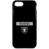 NFL Las Vegas Raiders Black Performance Series iPhone Cases