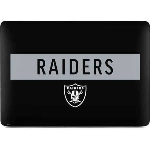 NFL Las Vegas Raiders Black Performance Series Apple MacBook Air Skin