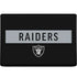 NFL Las Vegas Raiders Black Performance Series MacBook Skins