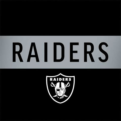 NFL Las Vegas Raiders Black Performance Series MacBook Skins