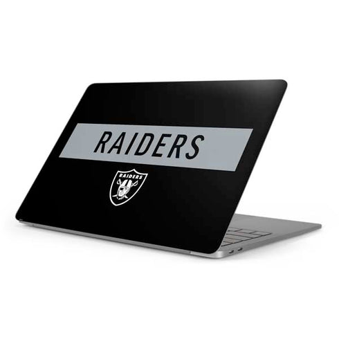 NFL Las Vegas Raiders Black Performance Series Apple MacBook Pro 16-inch Skin