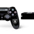 NFL Las Vegas Raiders Black Performance Series PS4 Console and Controller Bundle Skin