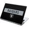 NFL Las Vegas Raiders Black Performance Series Yoga 910 2-in-1 14in Touch-Screen Skin