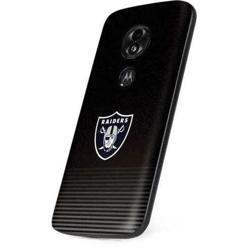 NFL Las Vegas Raiders Breakaway Moto E5 Play Skin