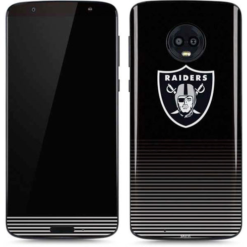 NFL Las Vegas Raiders Breakaway Moto G6 Skin