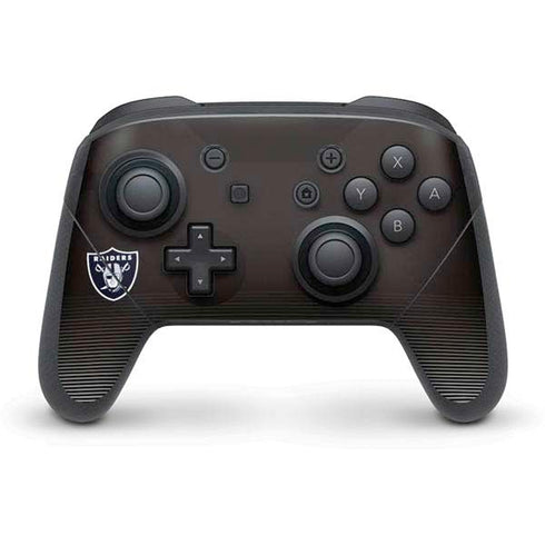 NFL Las Vegas Raiders Breakaway Nintendo Switch Pro Controller Skin