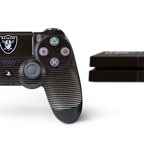 NFL Las Vegas Raiders Breakaway PS4 Console and Controller Bundle Skin