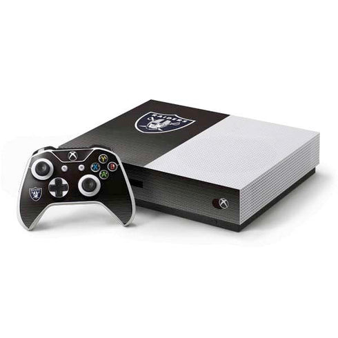 NFL Las Vegas Raiders Breakaway Xbox One S All-Digital Edition Bundle Skin