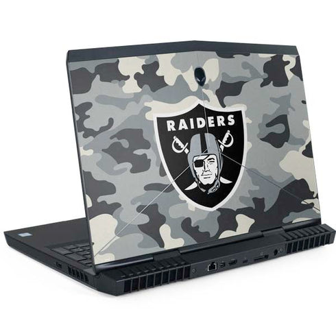 NFL Las Vegas Raiders Camo Dell Alienware Skin