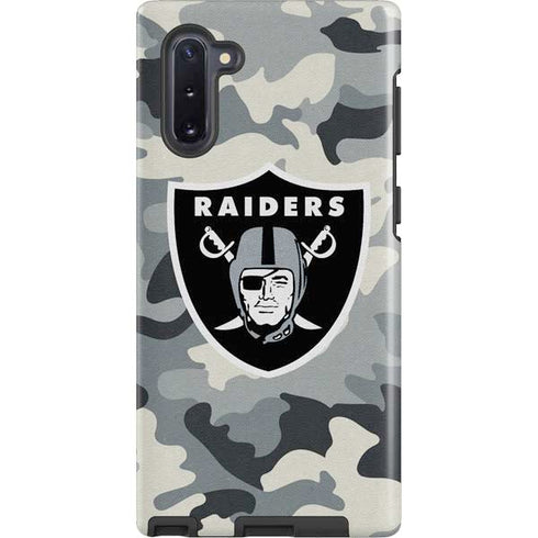 NFL Las Vegas Raiders Camo Galaxy Cases