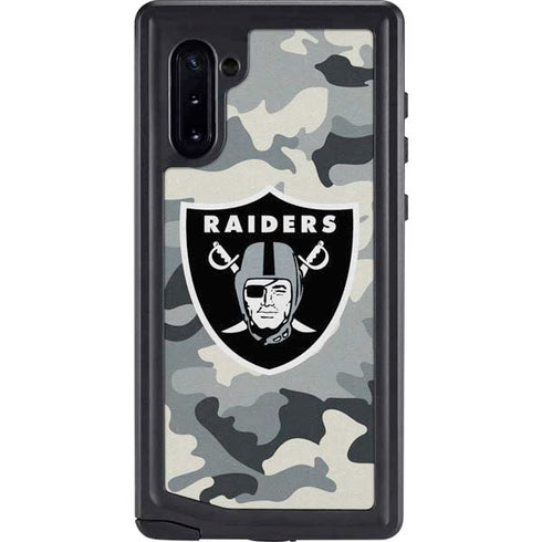 NFL Las Vegas Raiders Camo Galaxy Cases