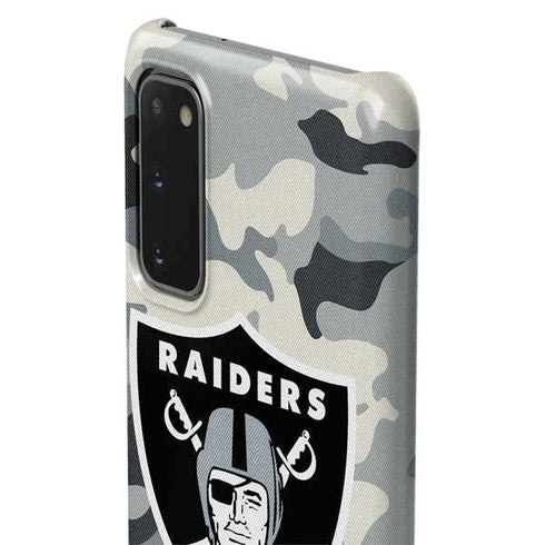 NFL Las Vegas Raiders Camo Galaxy S20 Lite Case