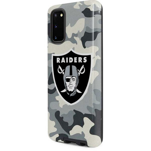 NFL Las Vegas Raiders Camo Galaxy S20 Pro Case