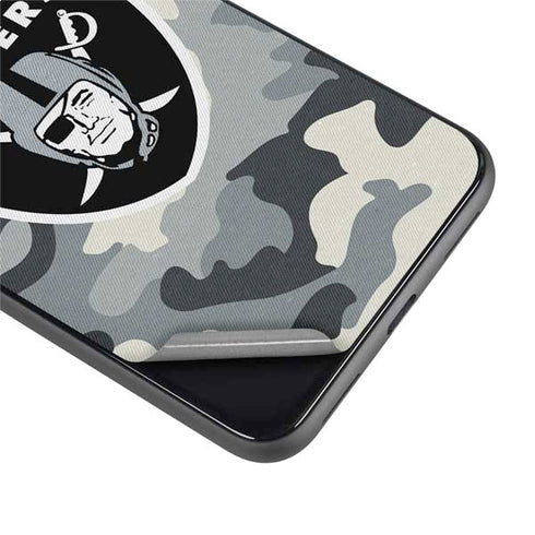 NFL Las Vegas Raiders Camo Google Pixel 4 XL Skin
