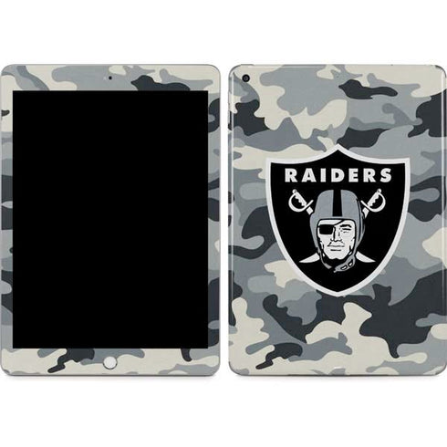 NFL Las Vegas Raiders Camo Apple iPad Skin