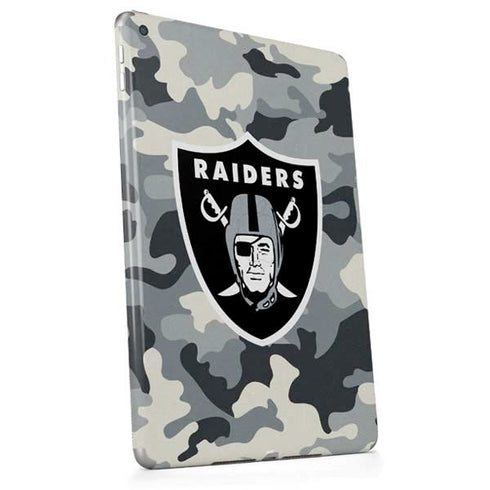NFL Las Vegas Raiders Camo Apple iPad Skin
