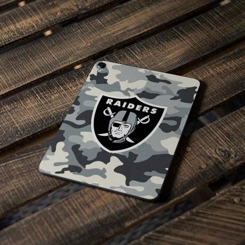 NFL Las Vegas Raiders Camo Apple iPad Pro Skin