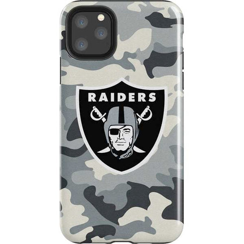 NFL Las Vegas Raiders Camo iPhone Cases