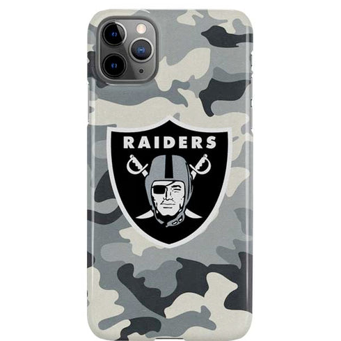 NFL Las Vegas Raiders Camo iPhone Cases