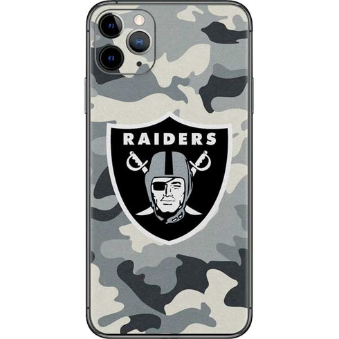 NFL Las Vegas Raiders Camo iPhone 11 Pro Max Skin