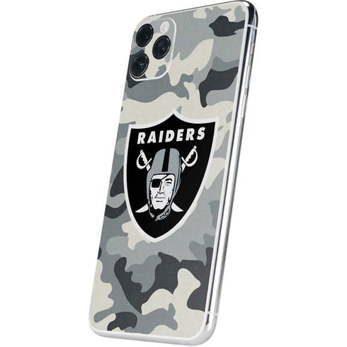 NFL Las Vegas Raiders Camo iPhone 11 Pro Max Skin