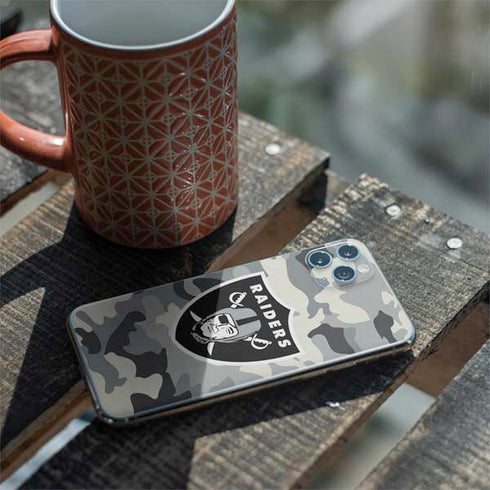 NFL Las Vegas Raiders Camo iPhone 11 Pro Max Skin