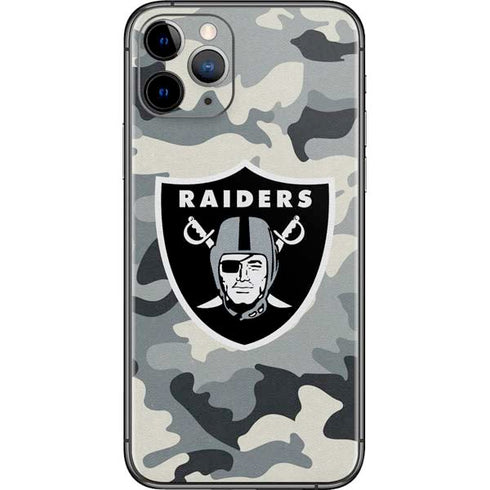 NFL Las Vegas Raiders Camo iPhone 11 Pro Skin