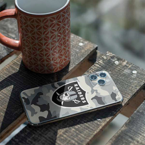 NFL Las Vegas Raiders Camo iPhone 11 Pro Skin