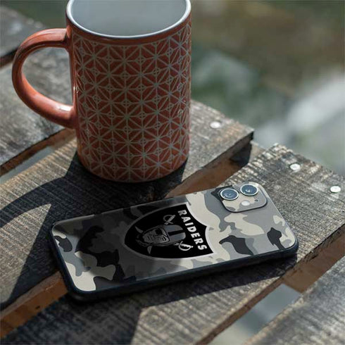 NFL Las Vegas Raiders Camo iPhone 11 Skin