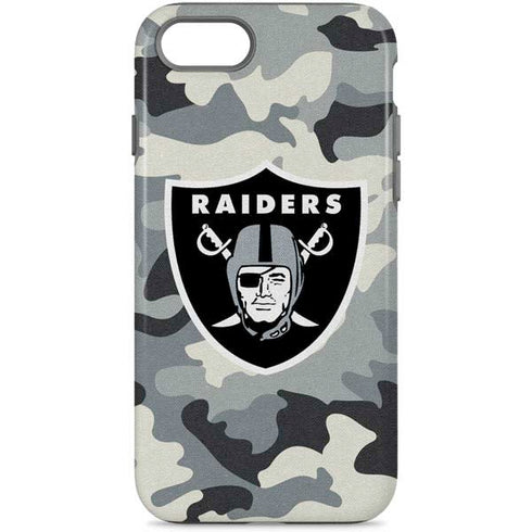 NFL Las Vegas Raiders Camo iPhone Cases