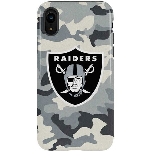 NFL Las Vegas Raiders Camo iPhone XR Pro Case