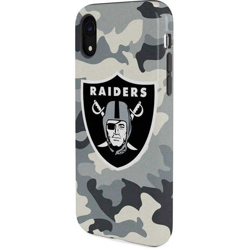 NFL Las Vegas Raiders Camo iPhone XR Pro Case