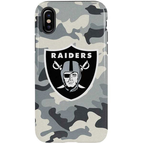 NFL Las Vegas Raiders Camo iPhone XS Pro Case