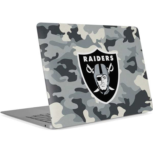NFL Las Vegas Raiders Camo Apple MacBook Air Skin