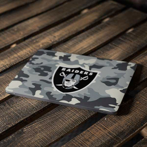 NFL Las Vegas Raiders Camo Apple MacBook Air Skin