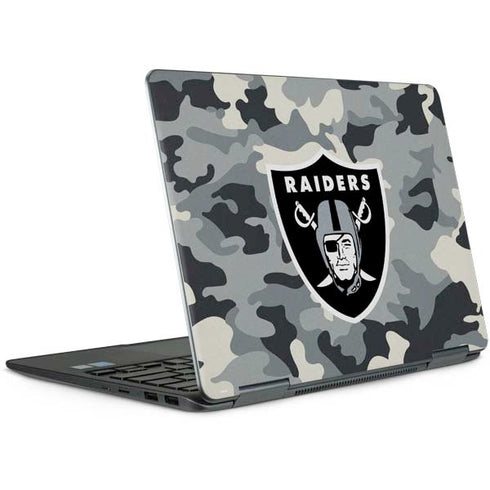 NFL Las Vegas Raiders Camo Notebook 9 Pro 13in (2017) Skin