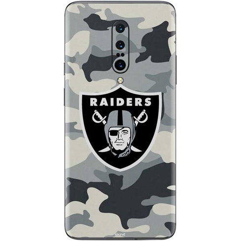 NFL Las Vegas Raiders Camo OnePlus 7 Pro Skin