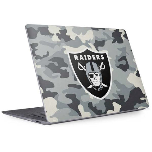 NFL Las Vegas Raiders Camo Surface Laptop 2 Skin