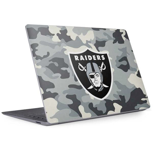 NFL Las Vegas Raiders Camo Surface Laptop 3 13.5in Skin