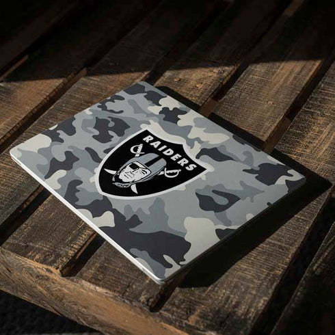 NFL Las Vegas Raiders Camo Surface Laptop 3 13.5in Skin