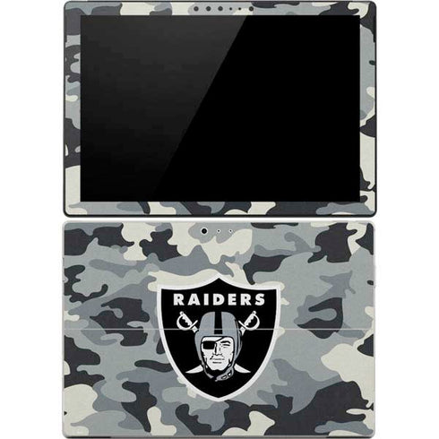 NFL Las Vegas Raiders Camo Surface Pro 4 Skin