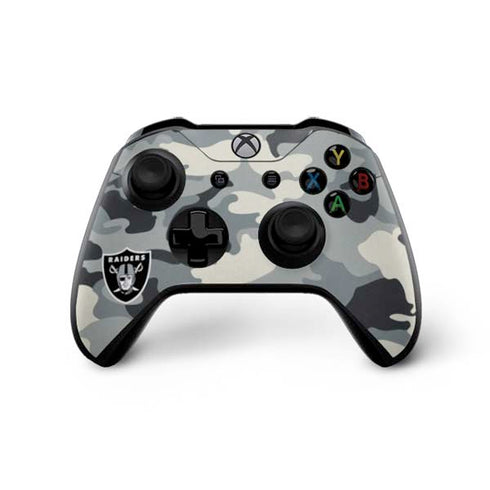 NFL Las Vegas Raiders Camo Xbox One X Controller Skin