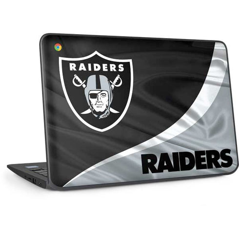 NFL Las Vegas Raiders HP Chromebook Skin