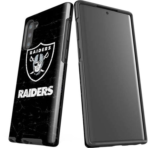 NFL Las Vegas Raiders Distressed Galaxy Note 10 Pro Case
