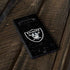 NFL Las Vegas Raiders Distressed Galaxy S10 Plus Skin