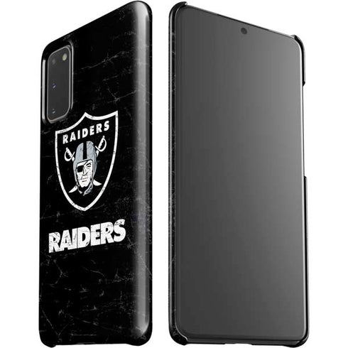 NFL Las Vegas Raiders Distressed Galaxy S20 Lite Case