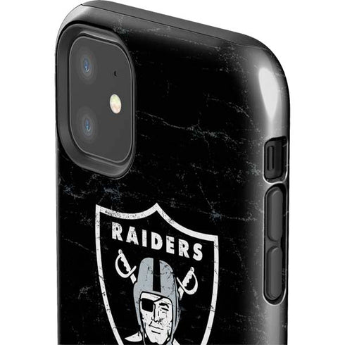 NFL Las Vegas Raiders Distressed iPhone 11 Impact Case